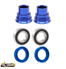 Підшипники задніх коліс fm-parts з уплотненнями та втулками ktm / husqvarna / gas gas '03-'23 blue