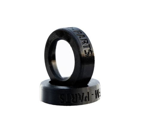Кришки підшипників передніх коліс fm-parts (комплект) ktm / husqvarna / gas gas '24 black