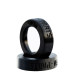 Кришки підшипників передніх коліс fm-parts (комплект) ktm / husqvarna / gas gas '24 black