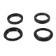 Комплект масляно-пилових уплотнень pivot works honda cr125, kawasaki kx125 kayaba 46mm ari087/ari088