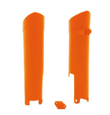 Racetech (rtech) кришки вилки ktm sx 125-250, sxf 250-505, exc/excf 125-530 (08-14), gas gas mc/ec/fsr 125-300 oem колір оранжевий (kt04002127)