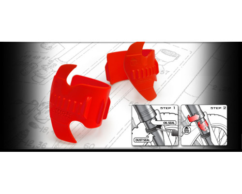 Risk racing seal doctor - пристрій для очищення амортизатора (ніжки) з уплотненнями 35 - 45 мм