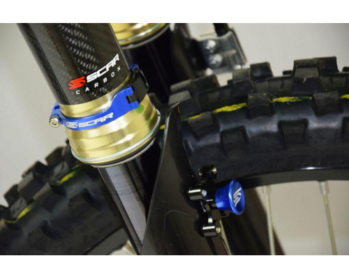 Scar racing shock lock (launch control) підходить kayaba yamaha yz 125/250, yzf 250/450, triumph tf 250-x '24-'25 blue