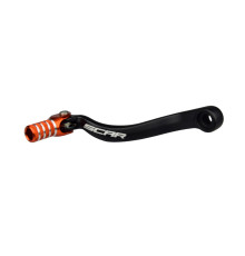 Важіль переключення передач scar racing ktm sxf (sx-f) 250 / 450 '11-'25, sx 125 / 250 '17-'23, exc 125 / 150 / 250 / 300 tpi '17-'23 колір чорний/помаранчевий