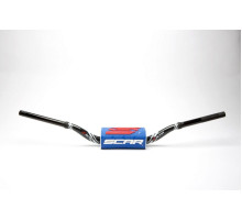 Рульмо scar racing 28.6mm villopoto/stewart модель чорно-біла губка синя/біла/чорна