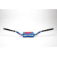 Scar racing handlebar 28.6mm yamaha yz/yzf model blue/black sponge blue/black/white