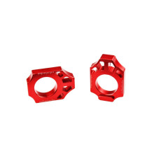 Scar racing napinacz ЗАДНІnej osi honda crf 250r '04-'25, crf 450r '02-'25, crf 250rx '19-'25, crf 450rx '17-'25, crf 450l '19-'20, crf 450rl '21-'23, cr 125r '02-'07, cr 250r '02-'07, crf 250x '04-'17, crf 450x '05-'25 КОЛІР ЧЕРВОНИЙ