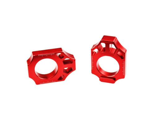 Scar racing napinacz ЗАДНІnej osi honda crf 250r '04-'25, crf 450r '02-'25, crf 250rx '19-'25, crf 450rx '17-'25, crf 450l '19-'20, crf 450rl '21-'23, cr 125r '02-'07, cr 250r '02-'07, crf 250x '04-'17, crf 450x '05-'25 КОЛІР ЧЕРВОНИЙ