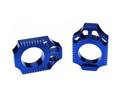 Scar racing napinacz ЗАДНІnej osi yamaha yz 125 '02-'25, yz 250 '02-'25, yz 250fx '15-'24, yz 450fx '16-'23, yz 250f '02-'08, yz 450f '03-'08, wr 250f '02-'24, wr 450f '04-'24, wr 250r /x '07-'20, fantic xx 125 '21-'25, xe 125 '21-'25КОЛІР niebieski
