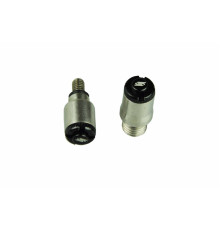 Scar racing wp aero air shock absorber bleders (m8x1) (m4x0.7) чорний