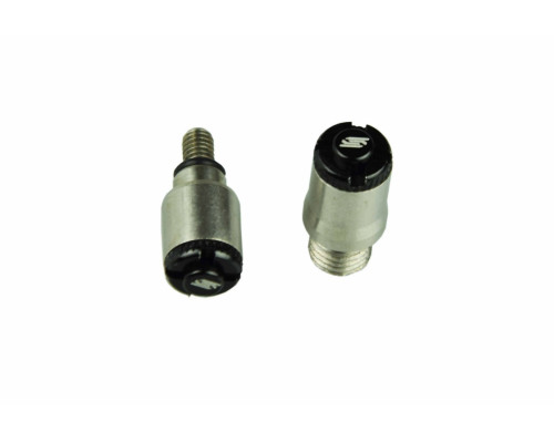 Scar racing wp aero air shock absorber bleders (m8x1) (m4x0.7) чорний
