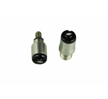 Scar racing wp aero air shock absorber bleders (m8x1) (m4x0.7) чорний