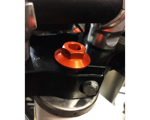 Scar racing ktm wp tpi болт верхньої полиці передньої вісі оранжевий