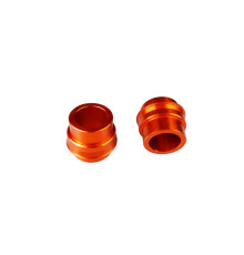Проставки переднього колеса scar racing ktm 125 - 450 sx / sxf '15-'25, 125 - 500 exc / excf / tpi '16-'25 оранжеві