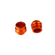 Проставки переднього колеса scar racing ktm 125 - 450 sx / sxf '15-'25, 125 - 500 exc / excf / tpi '16-'25 оранжеві