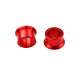 Проставки задніх коліс scar racing honda crf 250r '04-'25, crf 450r '02-'25, crf 450x '04-'25 червоні