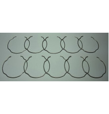 Захист передньої підвіси tourmax (1pc 1.8 x 50 mm) honda crm 50/75r '93-'96, nsr 125r '93-'01, vt 125c schadow '99-'06, xl 125v varadero '01-'08, kawasaki en 500 '92-'93, zx 550 '84-'85, klx 125 '10, (ви