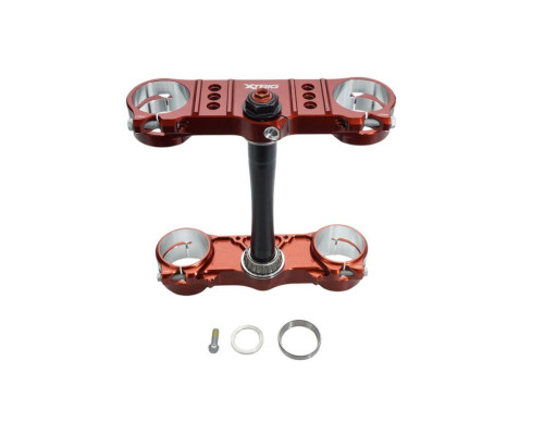 Xtrig p??ki zawieszenia ПЕРЕДНІniego rocs pro triple clamps beta rr '16-'23 (offset 20mm-23mm) КОЛІР x-trig КОРИЧНЕВИЙ