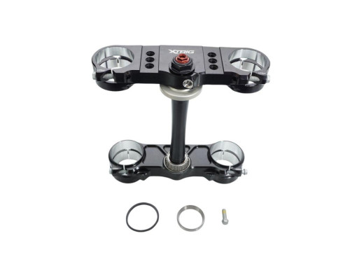 Xtrig p??ki zawieszenia ПЕРЕДНІniego rocs pro triple clamps ktm sx/sxf '23-'24, exc/exc-f '24; husqvarna tc/fc '23-'24; gas gas ec/ecf/mc/mcf '24 (offset 20mm-22mm) КОЛІР ЧОРНИЙ