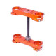Xtrig p??ki zawieszenia ПЕРЕДНІniego rocs tech triple clamps ktm sx 85 '14-'24 (offset 14mm) КОЛІР ПОМАРАНЧЕВИЙ