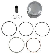 Wiseco поршень honda xl 250r '84-87, xr 250r '84-85 10.5:1 радіальна головка (4v) (діам. циліндра 76мм) (кільця 2992xg) (8792d100)