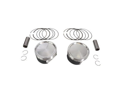Wossner 2024/12 комплект поршнів (4t) polaris sportsman 850 '09-'21, scrambler 850 '13-'21 (стандарт + 0.50mm = 87.43mm) (11.0:1 cr)