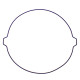 WINDEROSA (VERTEX) Прокладка кришки ЗЧЕПЛЕННЯ KTM EXC 450 07, EXC 520 00-02, EXC 525 03-07, SX 520 00-02, SX 525 03-06 (ZEWN?TRZNA)
