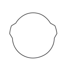 WINDEROSA (VERTEX) Прокладка кришки  ЗЧЕПЛЕННЯ KTM SX 65 09-19, SXS 65 13-14, XC 65 09, HUSQVARNA TC 65 18-19, (ZEWN?TRZNA)