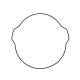 WINDEROSA (VERTEX) Прокладка кришки ЗЧЕПЛЕННЯ KTM SX 65 09-19, SXS 65 13-14, XC 65 09, HUSQVARNA TC 65 18-19, (ZEWN?TRZNA)