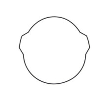 WINDEROSA (VERTEX) Прокладка кришки  ЗЧЕПЛЕННЯ KTM SX 65 09-19, SXS 65 13-14, XC 65 09, HUSQVARNA TC 65 18-19, (ZEWN?TRZNA)