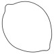 WINDEROSA (VERTEX) Прокладка кришки ЗЧЕПЛЕННЯ SUZUKI RM 250 (RM250) 96-09 (ORING) (ZEWN?TRZNA)