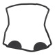 WINDEROSA (VERTEX) USZCZELKA КРИШКА КЛАПАНА KTM SX 450 ATV 09-10, SX 505 ATV 09-10, SX-F 450 07-12, SX-F 505 08, XC-F 450 08-09, XC-F 505 08-09