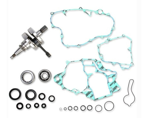 Wiseco колінчастий вал honda crf 150r 07-18 (з підшипниками та ущільненнями для валу та комплектом прокладок для нижньої частини двигуна)