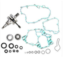Wiseco колінчастий вал honda crf 150r 07-18 (з підшипниками та ущільненнями для валу та комплектом прокладок для нижньої частини двигуна)