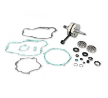 Wiseco колінчастий вал kawasaki kx 250 92-01 (з підшипниками та ущільненнями для валу та комплектом прокладок для нижньої частини двигуна)