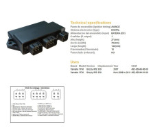Модуль запалювання dze cdi yamaha yfm 350 grizzly '07-'11 (oem:4s2-85540-00-00)