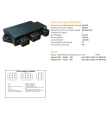 Модуль запалювання dze cdi yamaha yfm 400 grizzly '07-'08