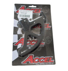 ACCEL кришка заднього гальмівного диска алюмінієва KTM SX/SXF '04-'18 EXC/EXCF '04-'19 Husqvarna чорний