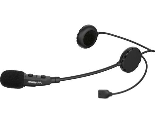 Sena 3S Plus B Інтерком Мотоциклетний Bluetooth 4.1 Дальність 400м З мікрофоном на дужці Чорний