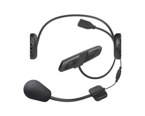 Sena 3S Plus-WB Інтерком мотоциклетний Bluetooth 4.1 до 400м з мікрофоном на дужці з кабелем (1 комплект) чорний