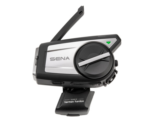 Sena 50C-01 Інтерком мотоциклетний Quantum Mesh 2.0 Bluetooth 5.0 з камерою Ultra HD 4K та аудіо Harman Kardon Чорний