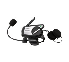 Sena 50C-01 Інтерком мотоциклетний Quantum Mesh 2.0 Bluetooth 5.0 з камерою Ultra HD 4K та аудіо Harman Kardon Чорний