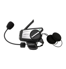 Sena 50C-01 Інтерком мотоциклетний Quantum Mesh 2.0 Bluetooth 5.0 з камерою Ultra HD 4K та аудіо Harman Kardon Чорний