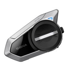 Sena 50s Інтерком Мотоциклетний Quantum Mesh 2.0 Bluetooth 5.0 до 2000м з FM радіо та аудіосистемою Harman Kardon (1 комплект) Чорний