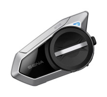 Sena 50s Інтерком Мотоциклетний Quantum Mesh 2.0 Bluetooth 5.0 до 2000м з FM радіо та аудіосистемою Harman Kardon (1 комплект) Чорний