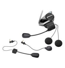 Sena 50S Інтерком Мотоциклетний Quantum Mesh 2.0 Bluetooth 5.0 до 2000м з FM-радіо та аудіосистемою Harman Kardon (2 комплекти) Чорний