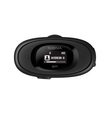 Sena 5R Інтерком Мотоциклетний Bluetooth 5.1 Дальність 700м LCD Дисплей HD Динаміки Універсальний Мікрофонний Набір (1 Набір) Чорний