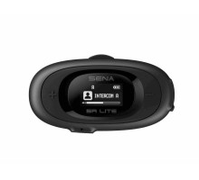 Sena 5R Lite Інтерком Мотоциклетний Bluetooth 5.1 до 700м з LCD дисплеєм та універсальним набором мікрофонів (2 набір) (чорний)