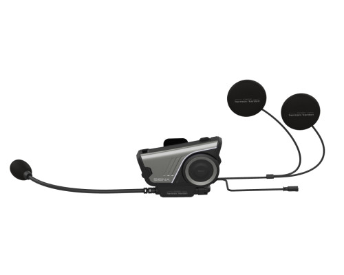Sena 60S Quantum Mesh 3.0 Інтерком Bluetooth 5.3 з FM-радіо та аудіосистемою Harman Kardon до 2000м Чорний