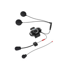 Sena SF4 Інтерком мотоциклетний Bluetooth 4.1 з радіо FM універсальний набір мікрофонів швидке кріплення 1200м чорний